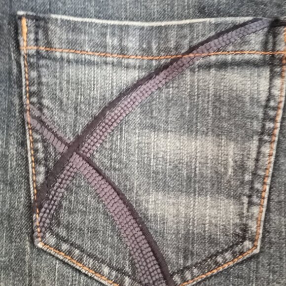 'Venezia' Straight Leg Jeans Size 1 Average = 14 EUC - Picture 11 of 12